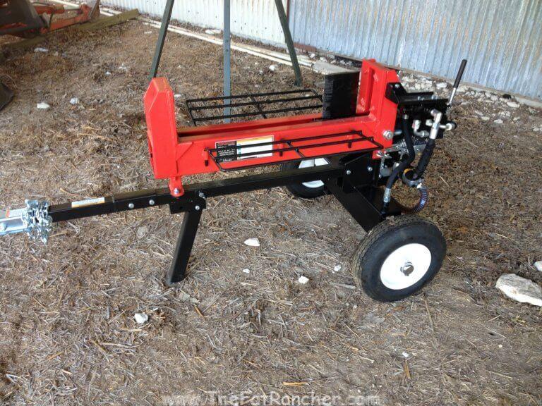 Warm Yourself Twice with the Harbor Freight Log Splitter
