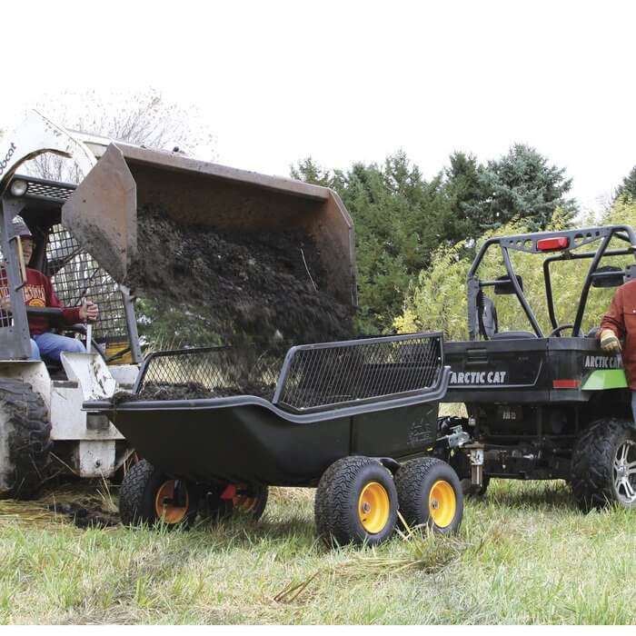 Polar Utility Trailer in Action Polar Trailer Action Photo