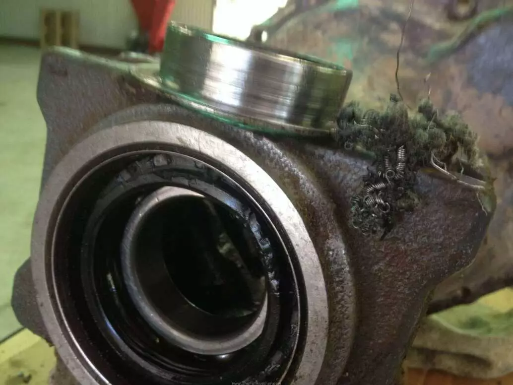 Failed Axle Bearing