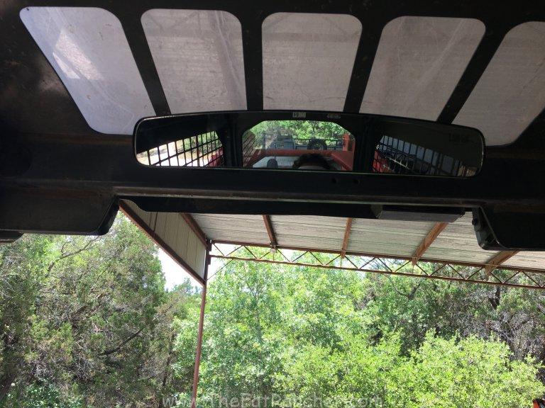 WORLD MALL Universal Golf Cart Rear View Mirror